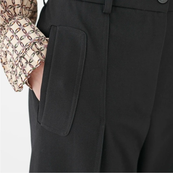 DEA KUDIBAL cargo size small trouser Dress pants Classic Black Women's Pants - Picture 11 of 12